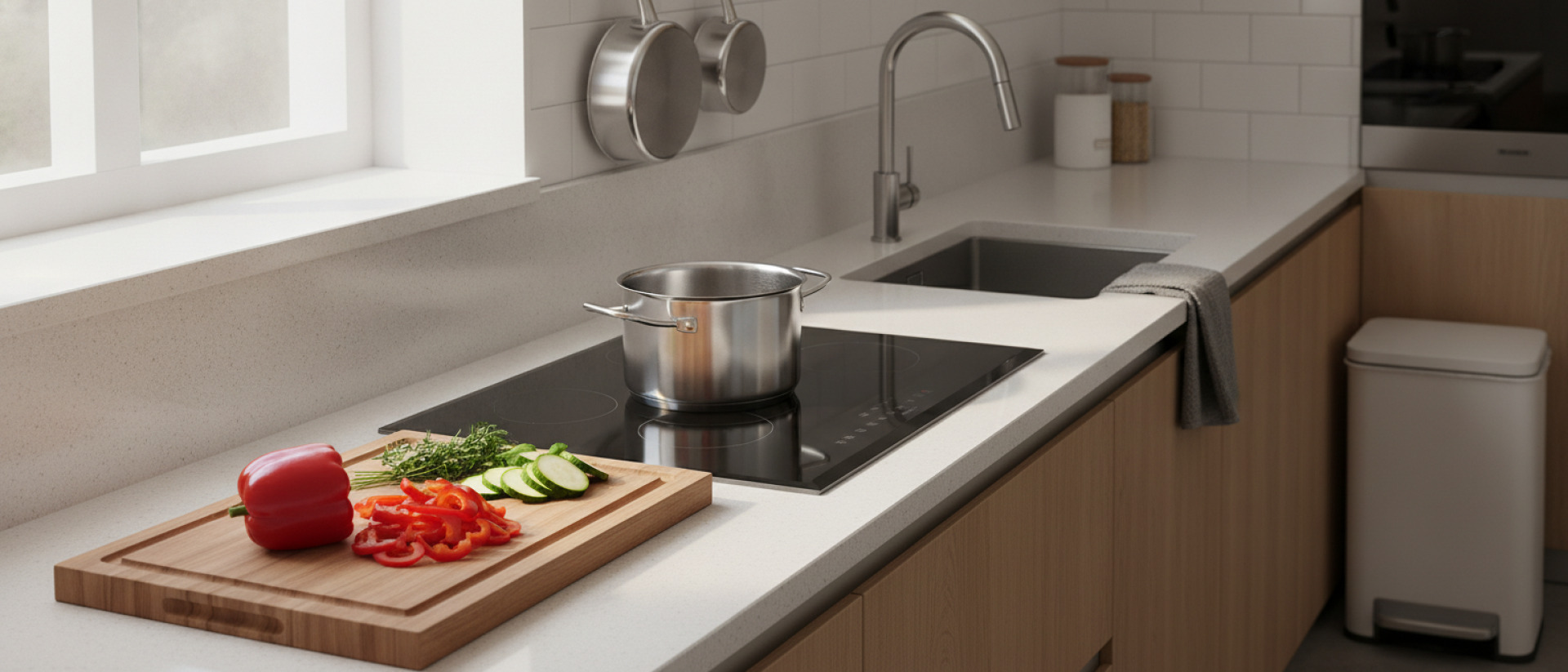 10 tips om je keuken schoon te houden tijdens het koken.