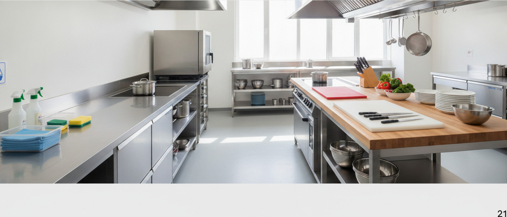 6 tips om schoonmaak en voedselbereiding in je keuken te scheiden.