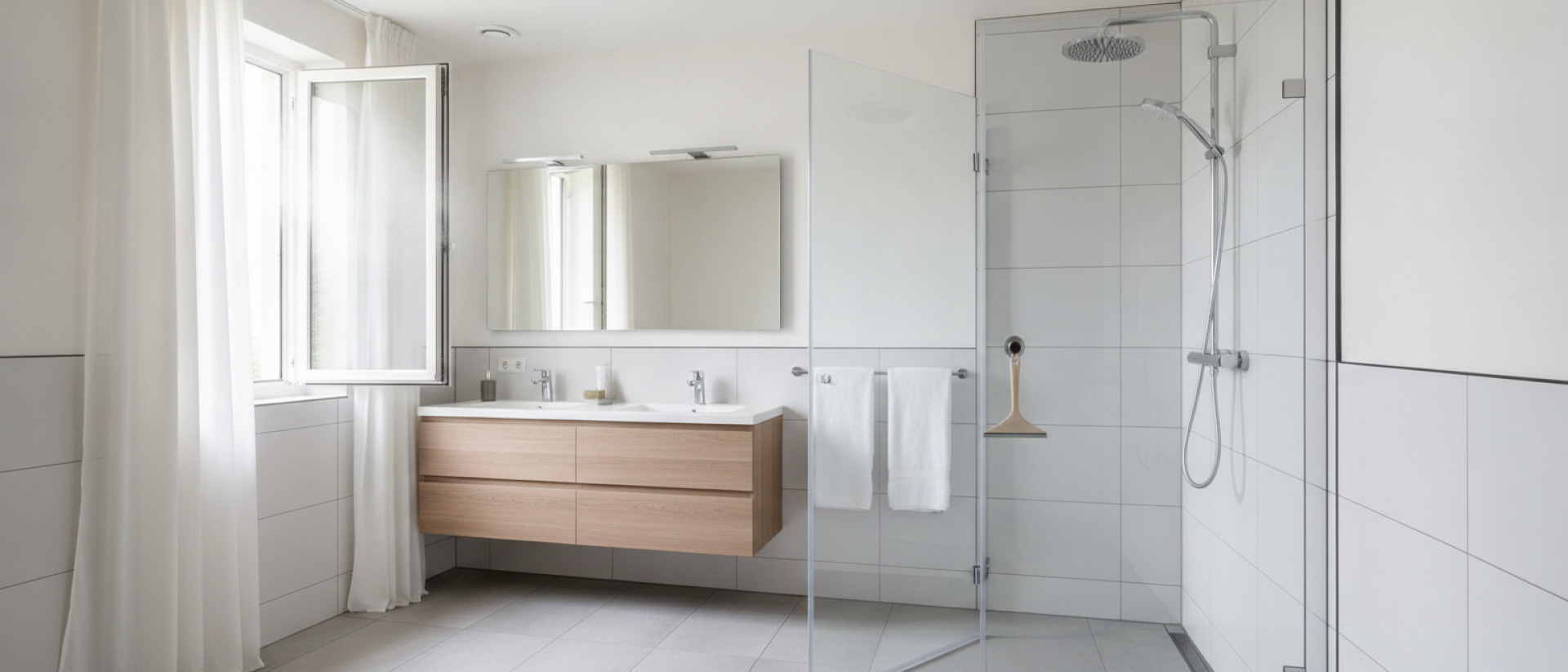 7 tips om je badkamer na het douchen sneller te laten drogen.