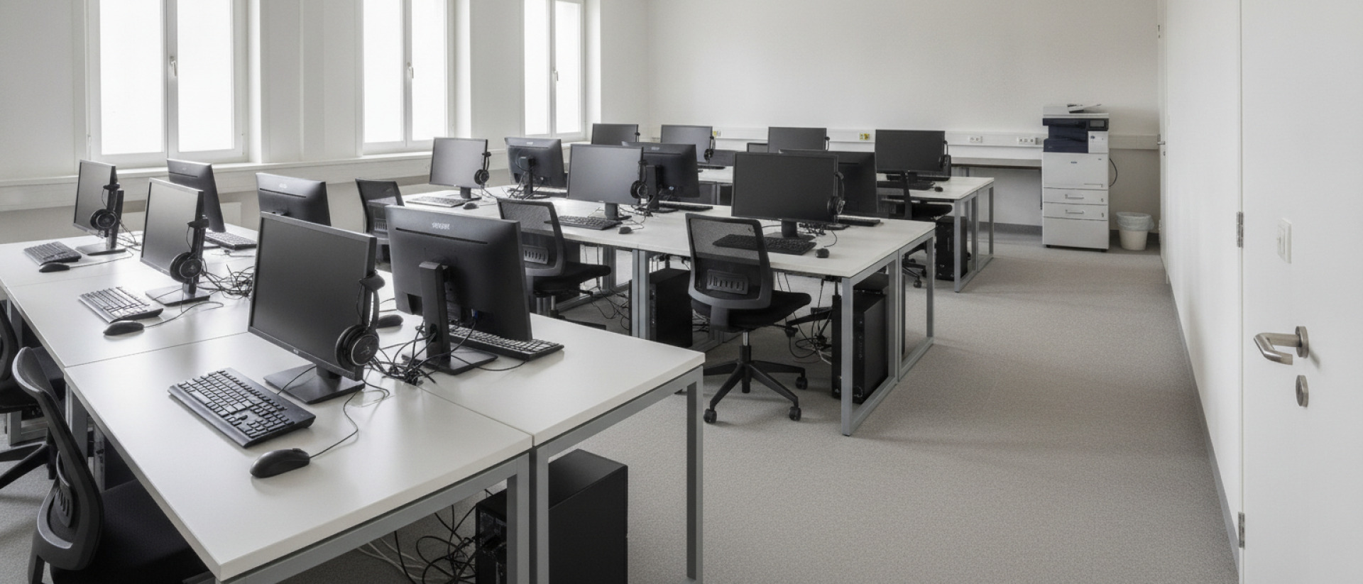 Een schoonmaakronde voor je computerlokaal met gedeelde apparatuur.