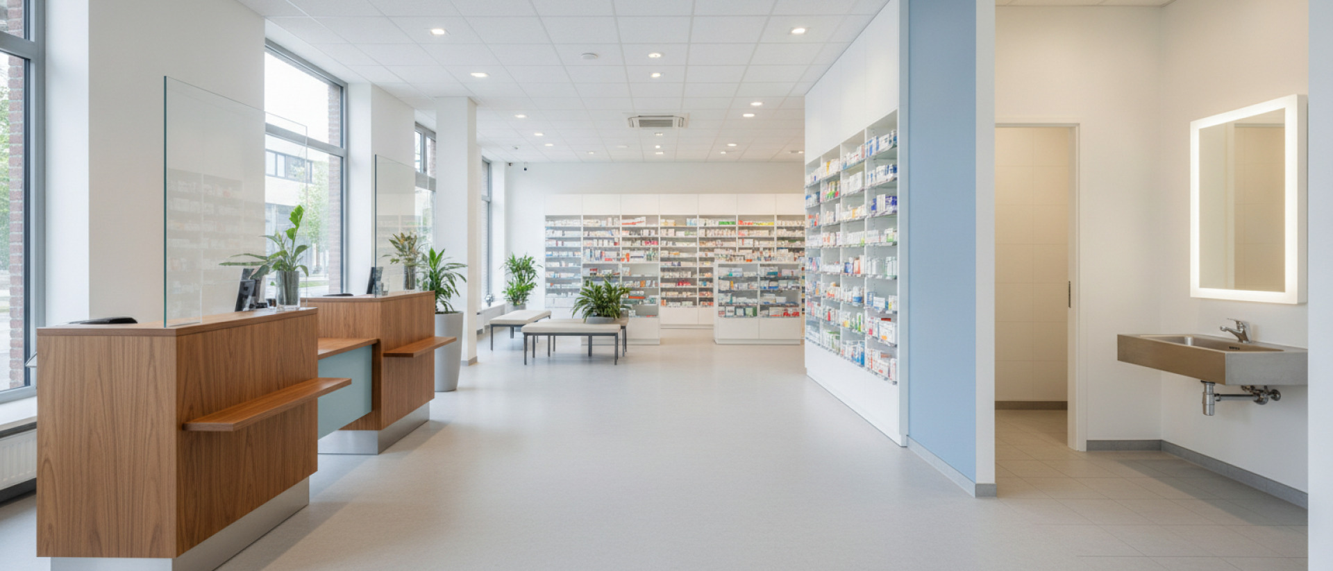 Schoonmaak apotheek