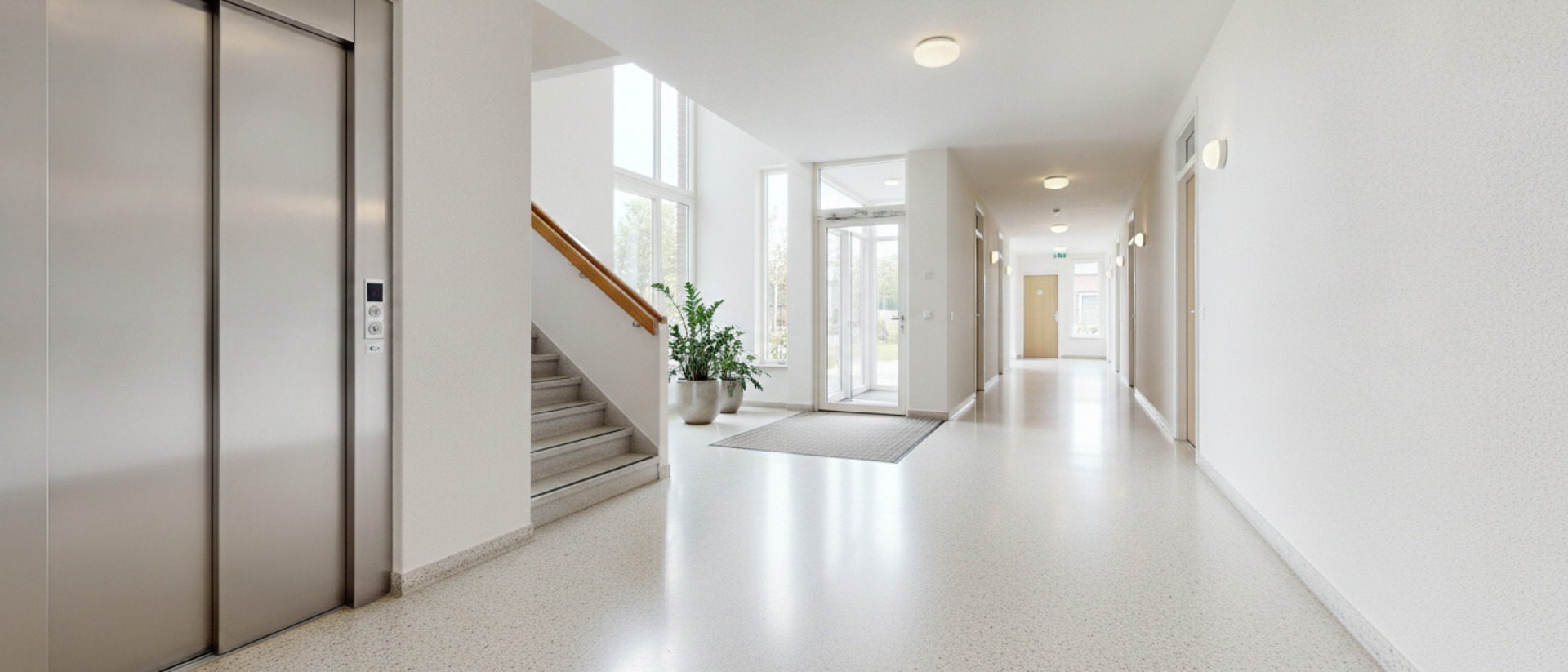 Schoonmaak appartementencomplex