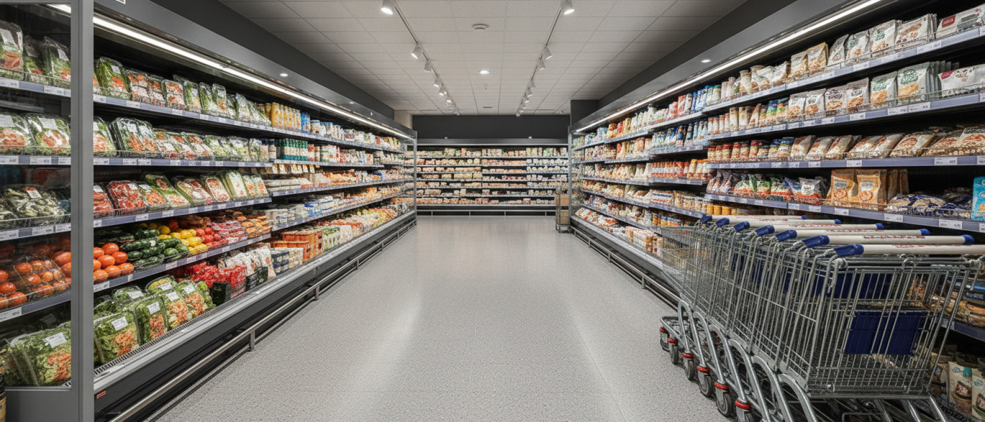 Schoonmaak food retail